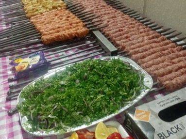 شواء خارجي للمناسبات