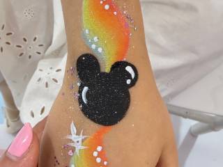 رسم على الوجه للاطفال والكبار 5