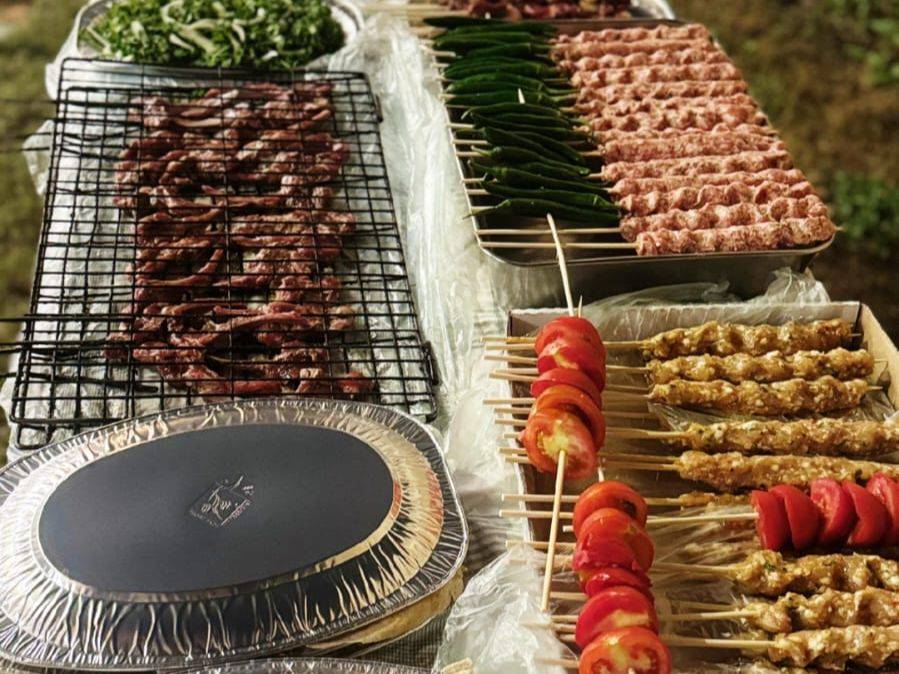 خدمة الشوي بالمناسبات